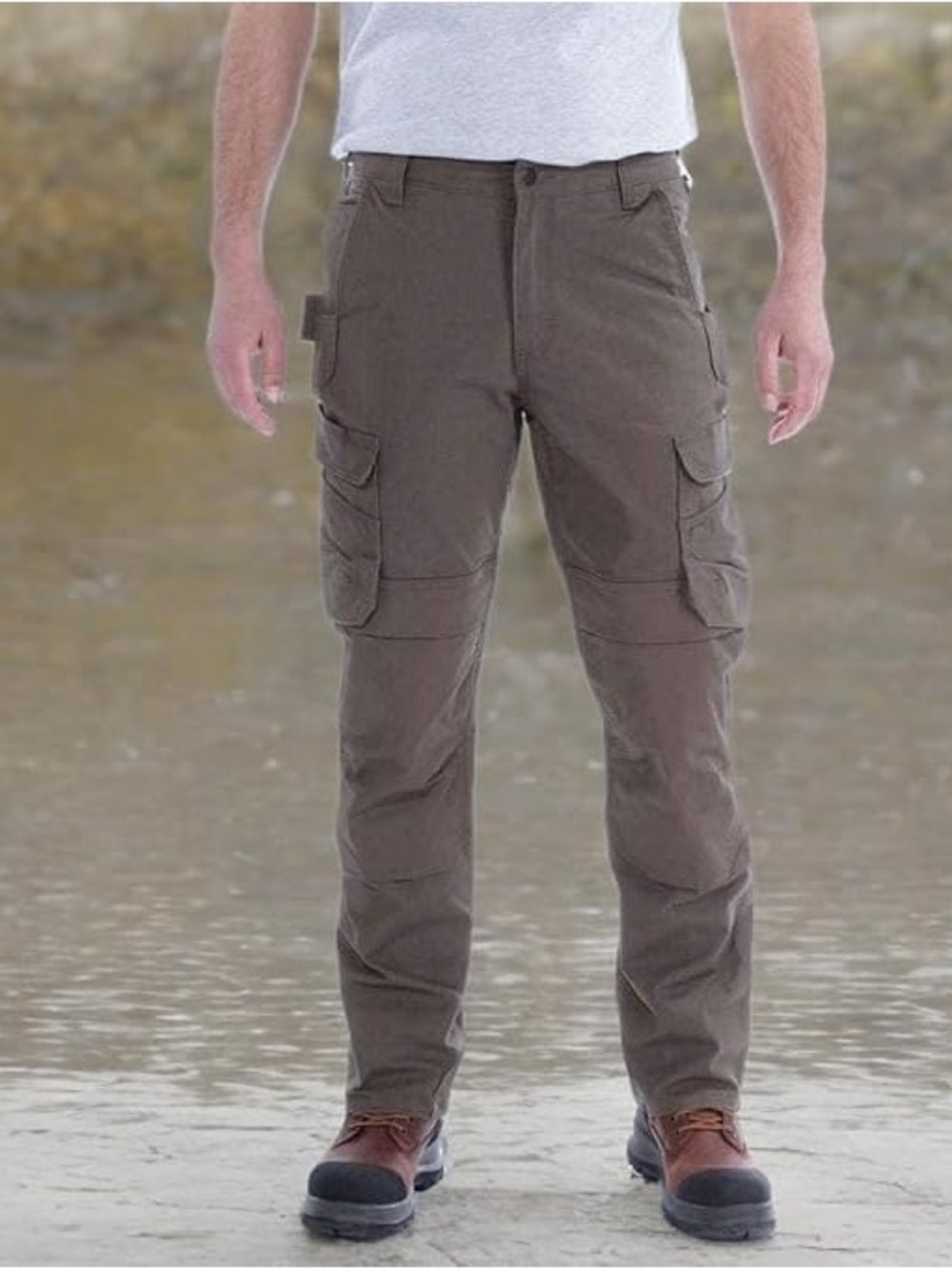 Rugged Flex Relaxed Fit Double Knee Cargo Trades Pants